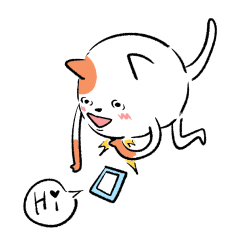 [LINEスタンプ] 船酔い猫