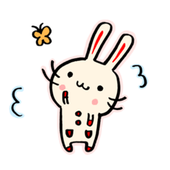 [LINEスタンプ] うさポックル。vol.5