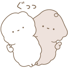 [LINEスタンプ] ちっこいイッヌ-なかよし