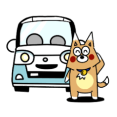 [LINEスタンプ] 茶毛犬