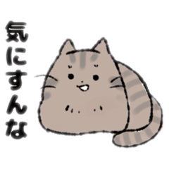 [LINEスタンプ] うちの猫スタンプ【第1弾】キジトラ