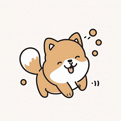 [LINEスタンプ] 関尾家の柴犬