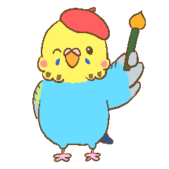 [LINEスタンプ] インコちゃんの敬語スタンプ