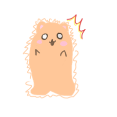 [LINEスタンプ] はむちゃんなのだ。