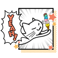 [LINEスタンプ] とにかくにゃんこ