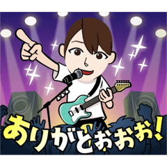 [LINEスタンプ] ありがとう.Thank you