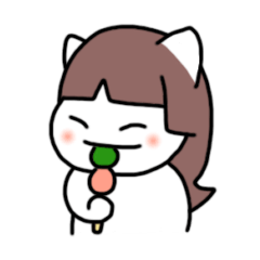 [LINEスタンプ] もちひめ 4 春