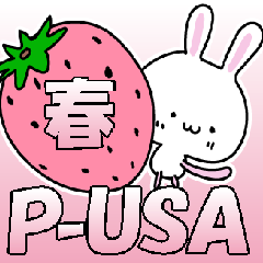 [LINEスタンプ] p-usa