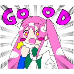 [LINEスタンプ] 魔法少女いちごカフェ