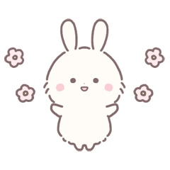 [LINEスタンプ] 毎日使える♡ほっこりうさぎのスタンプ