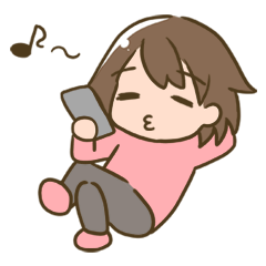 [LINEスタンプ] なまけ女子の日常