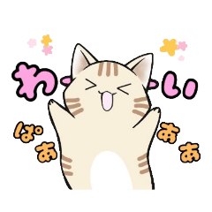 [LINEスタンプ] ももすた☆にゃんこ