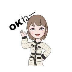 [LINEスタンプ] もう1人のトコちゃん