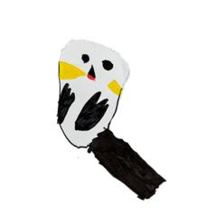 [LINEスタンプ] おえかき6さい2