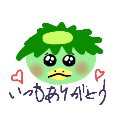 [LINEスタンプ] かっぱくんがいっぱいの手書き挨拶スタンプ