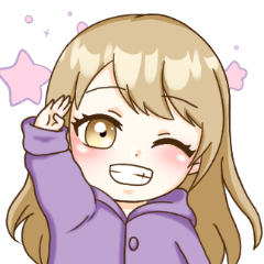 [LINEスタンプ] 日常使い！イリスちゃんスタンプ