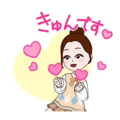 [LINEスタンプ] おダンゴ‎¯⌣̈⃝⌣̈⃝⌣̈⃝‎¯ちゃん！