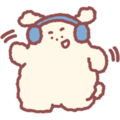 [LINEスタンプ] フワフワプードルれお