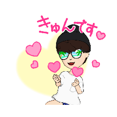 [LINEスタンプ] kizunacchi RUPIDON