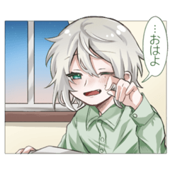 [LINEスタンプ] 創作日常探偵ちゃんスタンプ