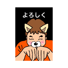 [LINEスタンプ] 笑顔の妖精ミッチーさん