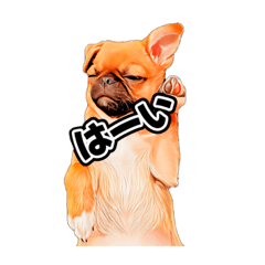 [LINEスタンプ] ブサカワパグチワワのガブちゃん2