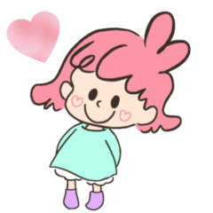 [LINEスタンプ] 絵本から飛び出した ゆめちゃん①