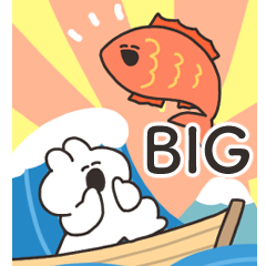 [LINEスタンプ] うさちゃん Bigスタンプ3