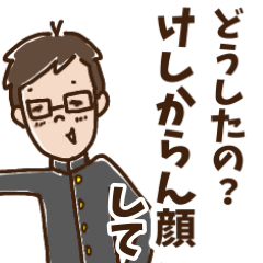 [LINEスタンプ] うちのメガネ息子たち