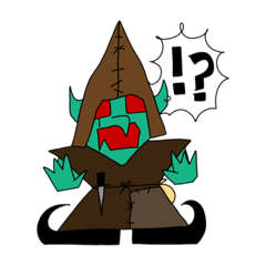[LINEスタンプ] 小さなゴブリン
