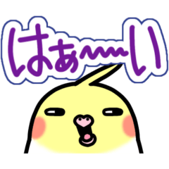 [LINEスタンプ] オカメインコのちきんちゃん☆6