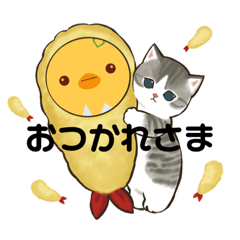 [LINEスタンプ] ピヨちゃんあいさつスタンプ