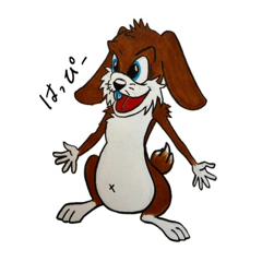 [LINEスタンプ] スパイキーワールドアニマルズ