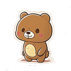 [LINEスタンプ] LINEで使える かわいいテディベアエモジ