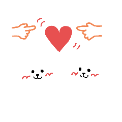 [LINEスタンプ] もふもふサンくん♡