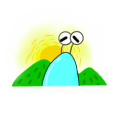 [LINEスタンプ] ナメクジの日常