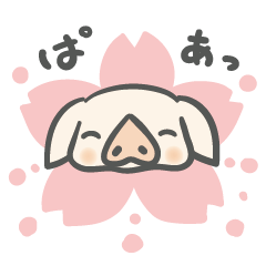 [LINEスタンプ] 春だよ！花咲くぷーちゃん