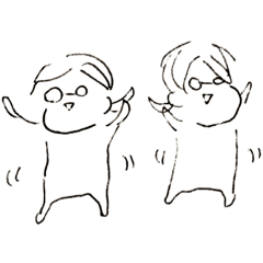 [LINEスタンプ] めがねのみーちゃん2