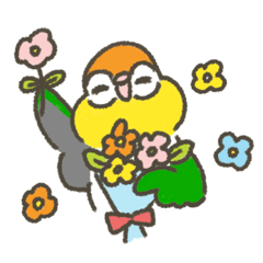 [LINEスタンプ] ゆるいシロハラスタンプ