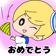 [LINEスタンプ] チビ水兵さん