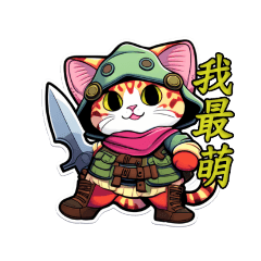 [LINEスタンプ] キャットクールハットレギオン