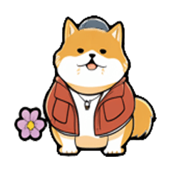 [LINEスタンプ] 柴犬ハッピーな瞬間