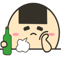 [LINEスタンプ] でぶせんべい君-ボケ篇