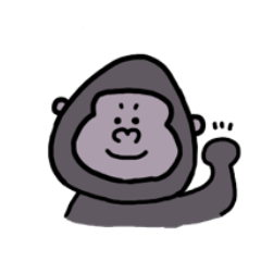 [LINEスタンプ] ぼく、ごりお。