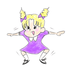 [LINEスタンプ] 使える！ソフトヘアーのソフトちゃん