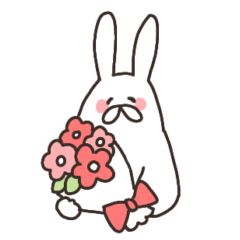 [LINEスタンプ] 優しい世界のうさちゃんず2＊挨拶