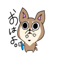 [LINEスタンプ] チワワのちわ田さん（日常会話）