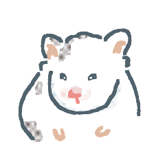 [LINEスタンプ] うちの子ハムズ