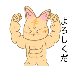 [LINEスタンプ] ねこマッソー＆いぬマッソー