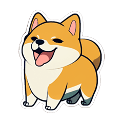 [LINEスタンプ] 柴犬は最も可愛いです